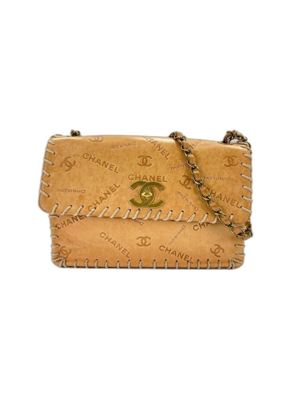 Chanel Shoulder Bag Maxi Quilted